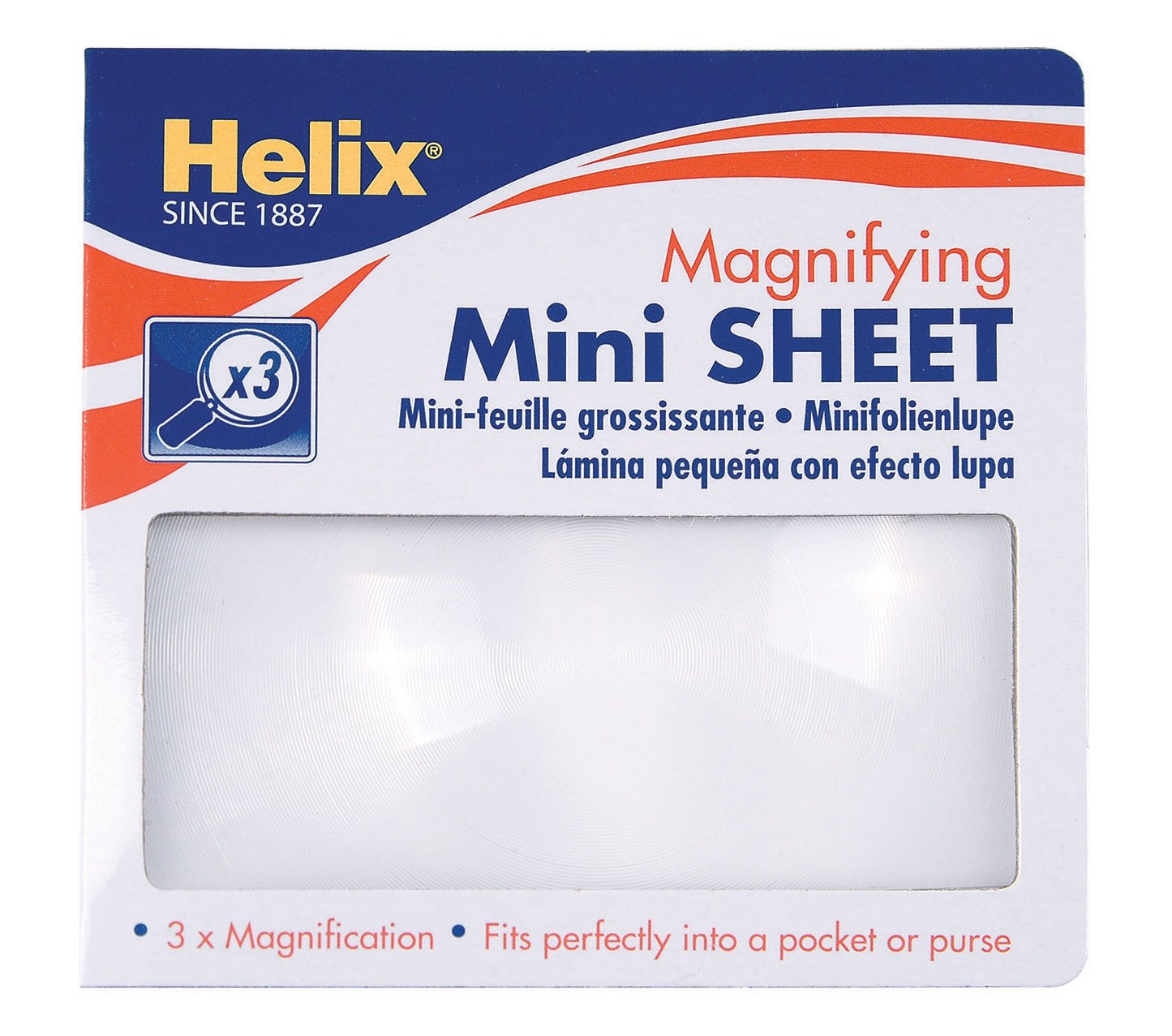 Helix Mini Magnifying Sheet (x3 Magnification)