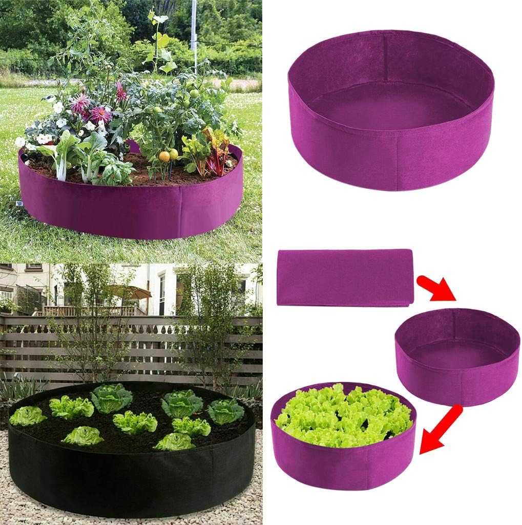 Foldable And Reusable Vegetable Box Breathable Planting Grow Bag Beautiful Home Decor Raised Plant Bed Garden Flower Planter Supplies