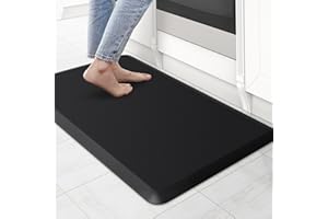 StepTastic Anti-Fatigue Kitchen Mat Non-Slip Kitchen Floor Mat Waterproof Comfort Standing Mat for Home Office Laundry 17.3"x