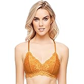 Katie Triangle Bralette for Women, Unpadded and Unlined Wireless Bra, Perfect Adjustable Everyday Lace Lingerie