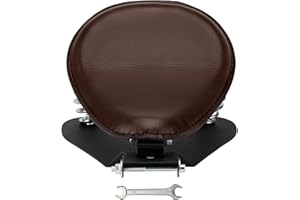 VG MOTO Motorcycle Drive Seat Bobber Solo Seat with Spring Base Mounting Bracket Kit Replacement for Harley Davidson Sportster XL 883 1200