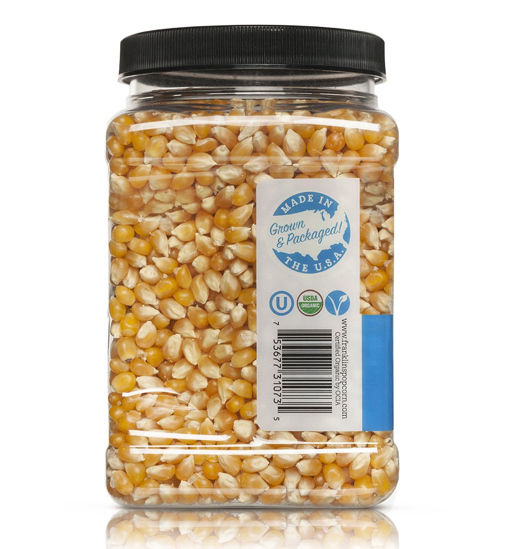 Mua Franklin’s Gourmet Popcorn Certified USDA Organic Popping Kernels
