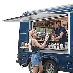 VEVOR Concession Window 72"x36", Aluminum Alloy