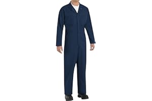 Red Kap mens Twill Action Back Coverall