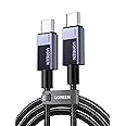 UGREEN 240W USB C to C Cable 48V 5A Nylon Braided Cable PD 3.1 Fast Charge USB 2.0 480Mbps Type C Cord Compatible with MacBoo