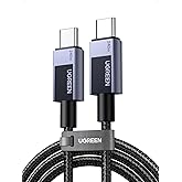 UGREEN 240W USB C to C Cable 48V 5A Nylon Braided Cable PD 3.1 Fast Charge USB 2.0 480Mbps Type C Cord Compatible with MacBoo