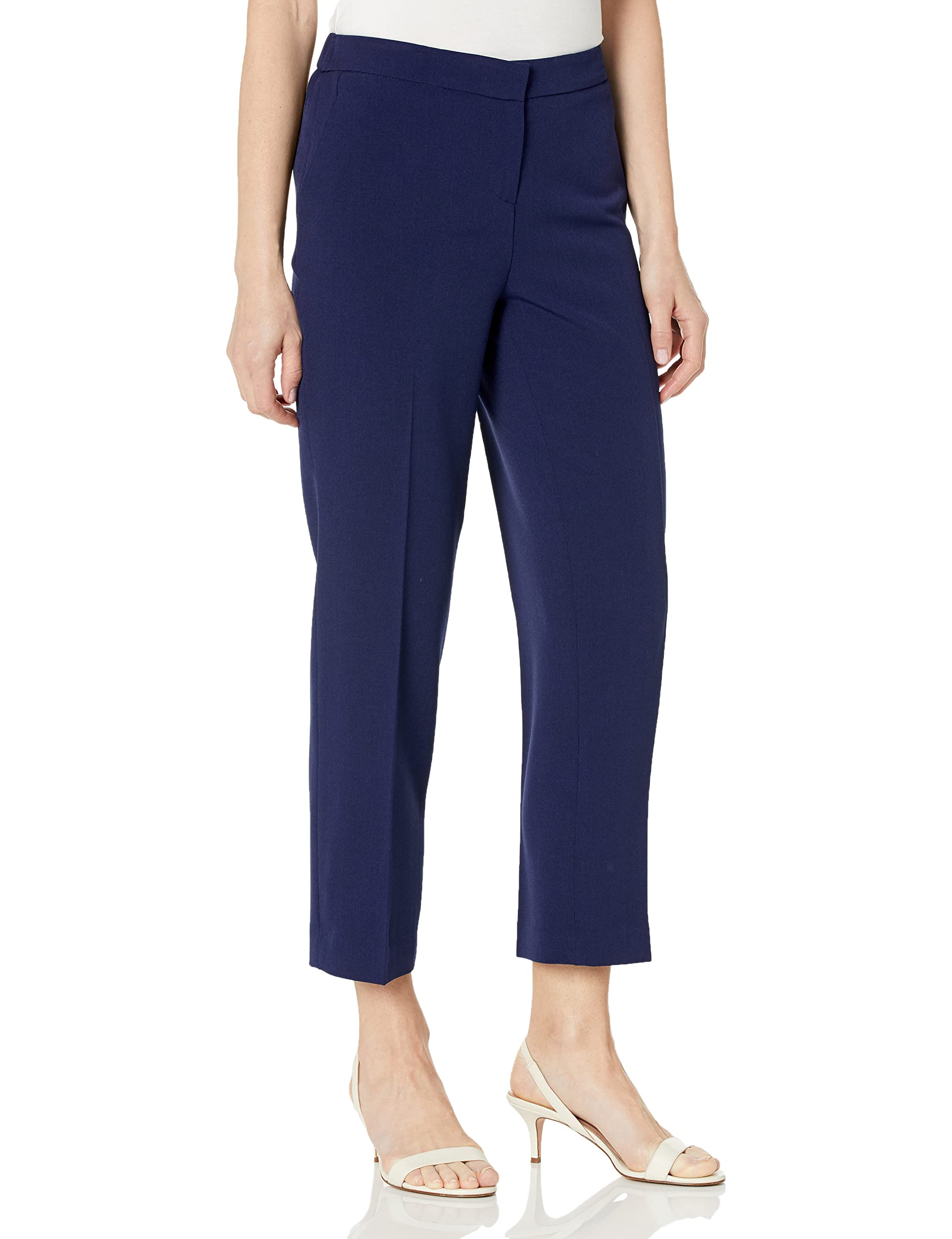 Kasper Women’s Side-Elastic Stretch Ankle Pant