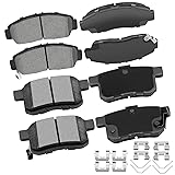 cciyu D787 D1336 8pcs Front & Rear Ceramic Brake