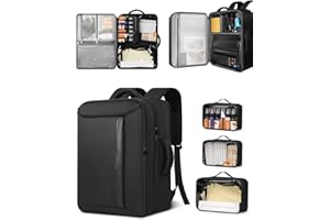 AUROTIER Tattoo Travel Case with 3 Inner Waterproof Removable Pouches, Tattoo Bag for Carrying Supplies, Stencil Printer and Equipment, Adjustable Dividers Tattoo Backpack, Gifts for Tattoo Artists (Bag Only)
