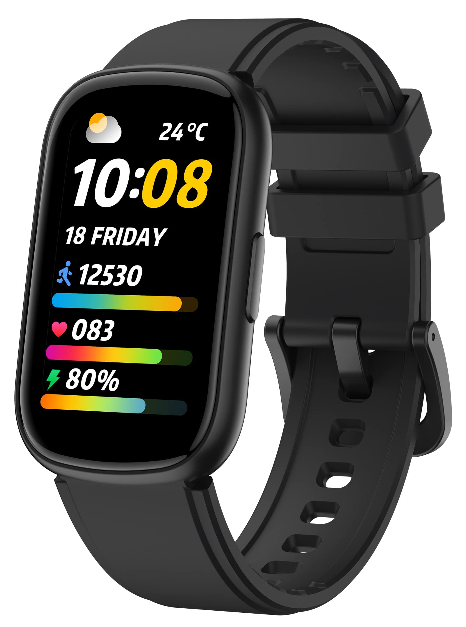 findtime Smart Watch for Men Message Call Reminder 25 Sport Modes Heart Rate Monitor Fitness Watch iOS Android Smartwatch Step Calorie Counter Watch