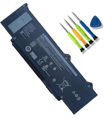 Amazon.com: TAVZENL DR02P R73TC Battery Replacement for Dell