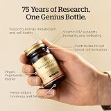 Solgar Vitamin B12 100 µg Tablets - Vegan - 100 Count for Energy & Wellness view 5