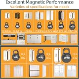 Jiayi Magnetic Door Catch 4 Pack Heavy Duty 30KG Stainless Steel Cabinet Latch view 9