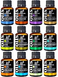 ArtNaturals Therapeutic-Grade Aromatherapy Essential Oil Gift Set &ndash; (12 x 10ml) - 100% Pure of the Highest Quality Oils &ndash; Lavender, Peppermint, Tea Tree, Eucalyptus, Frankincense, Rosemary