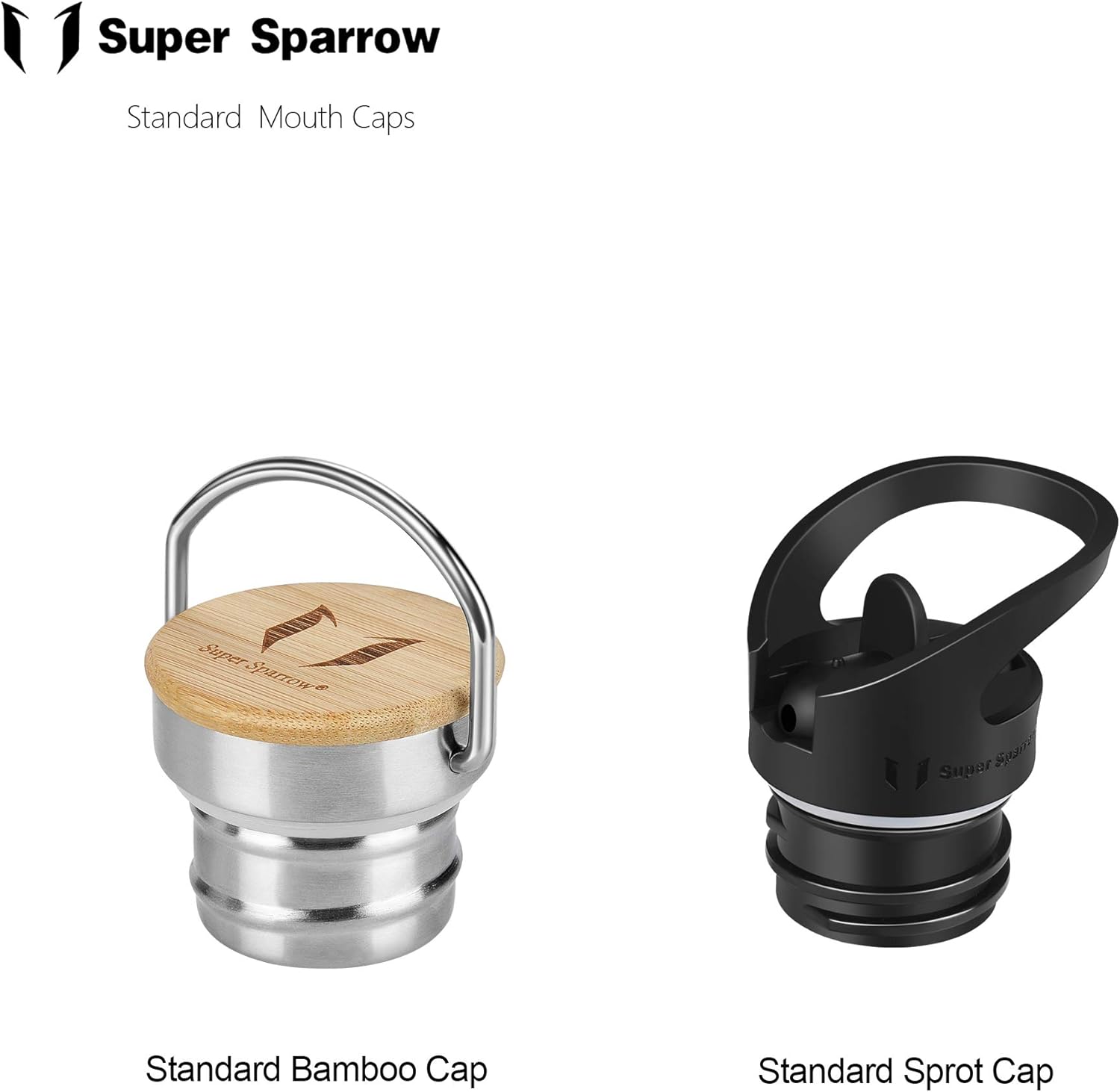 Super Sparrow Water Bottle Stainless Steel, 1000ml, Insulated Metal Water Bottles, Standard Mouth Flask, BPA Free - Image 5