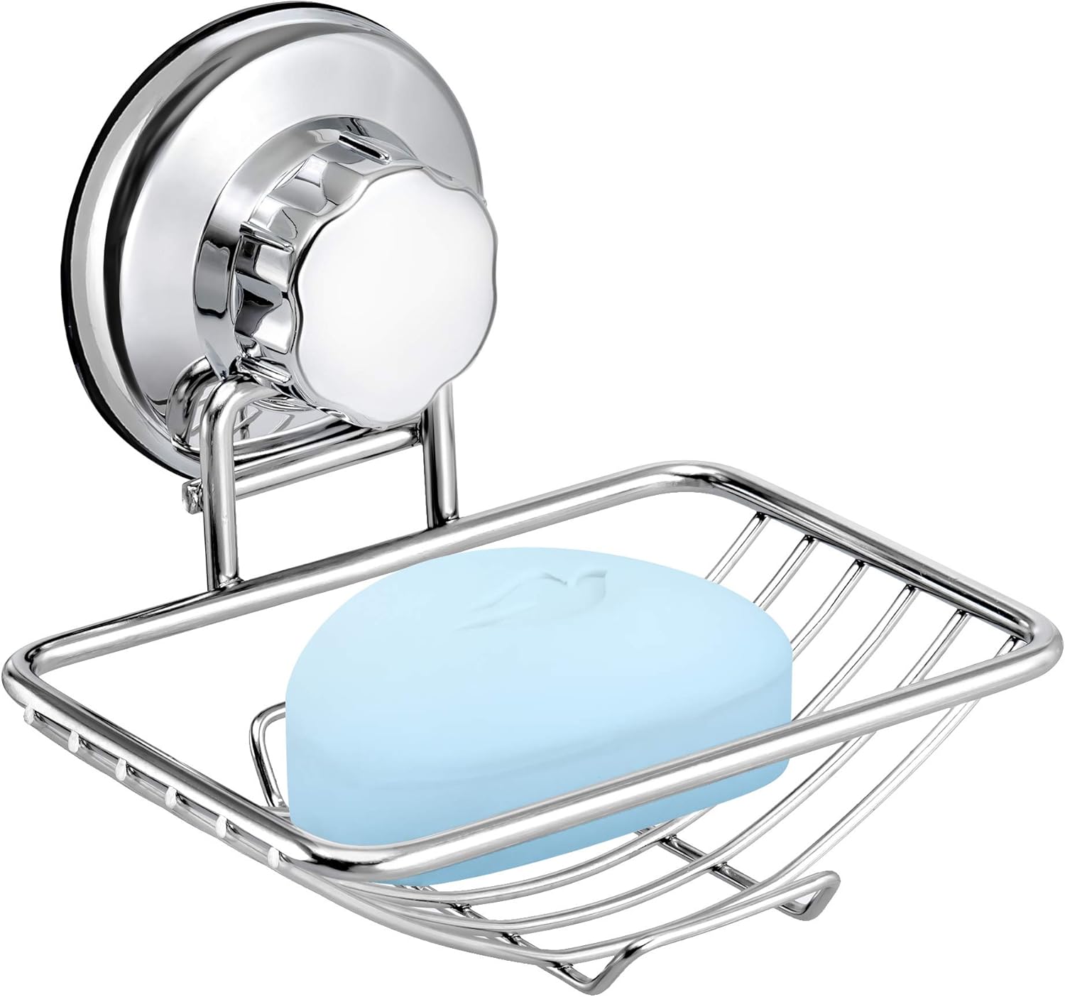iPEGTOP Suction Soap Dish Holder, Strong Vacuum Suction Cup Soap Bars