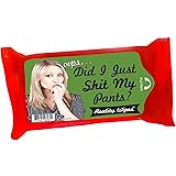 Did I Just Shit My Pants Wipes - Wet Wipes Weird Gifts for Friends Fart Gag Gifts Stocking Stuffers for Adults White Elephant