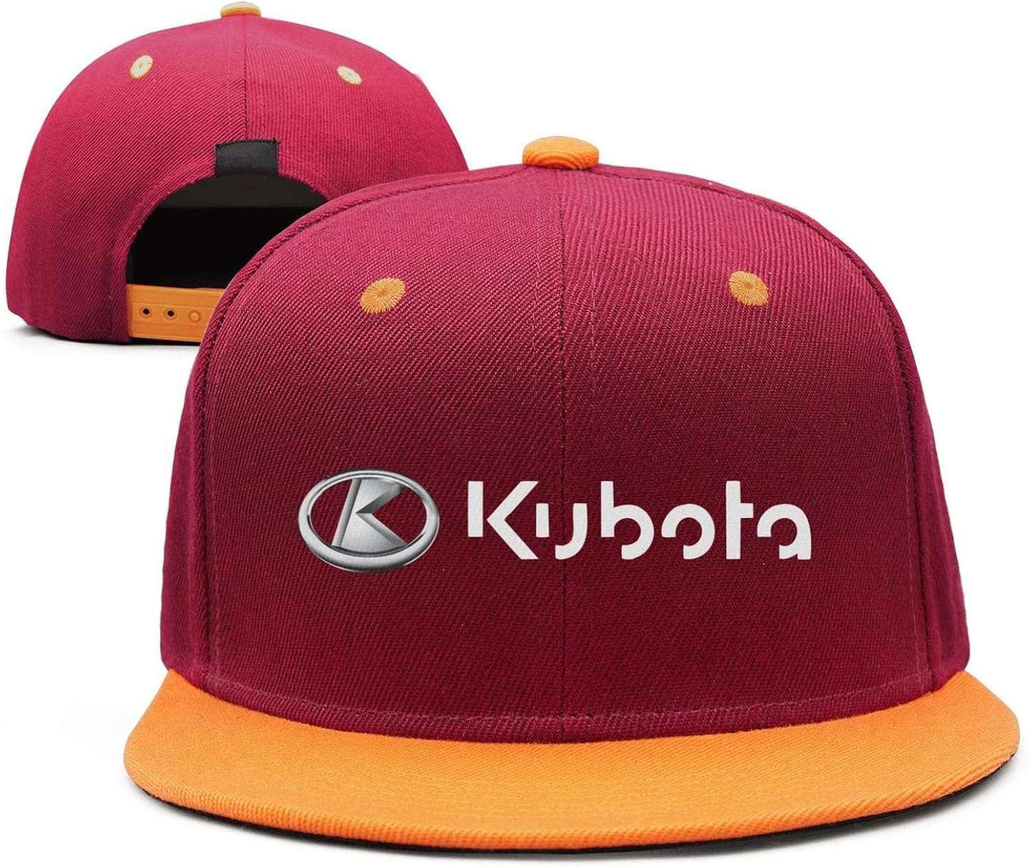 KubotaLogo Unisex Boys Classic Hip Hop Hat Six Panel Baseball Cap