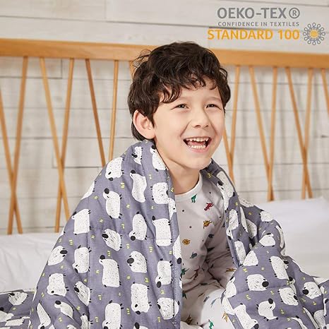 Amazon.com: ZonLi Kids Weighted Blanket(7 lbs for Kids, 41''x60