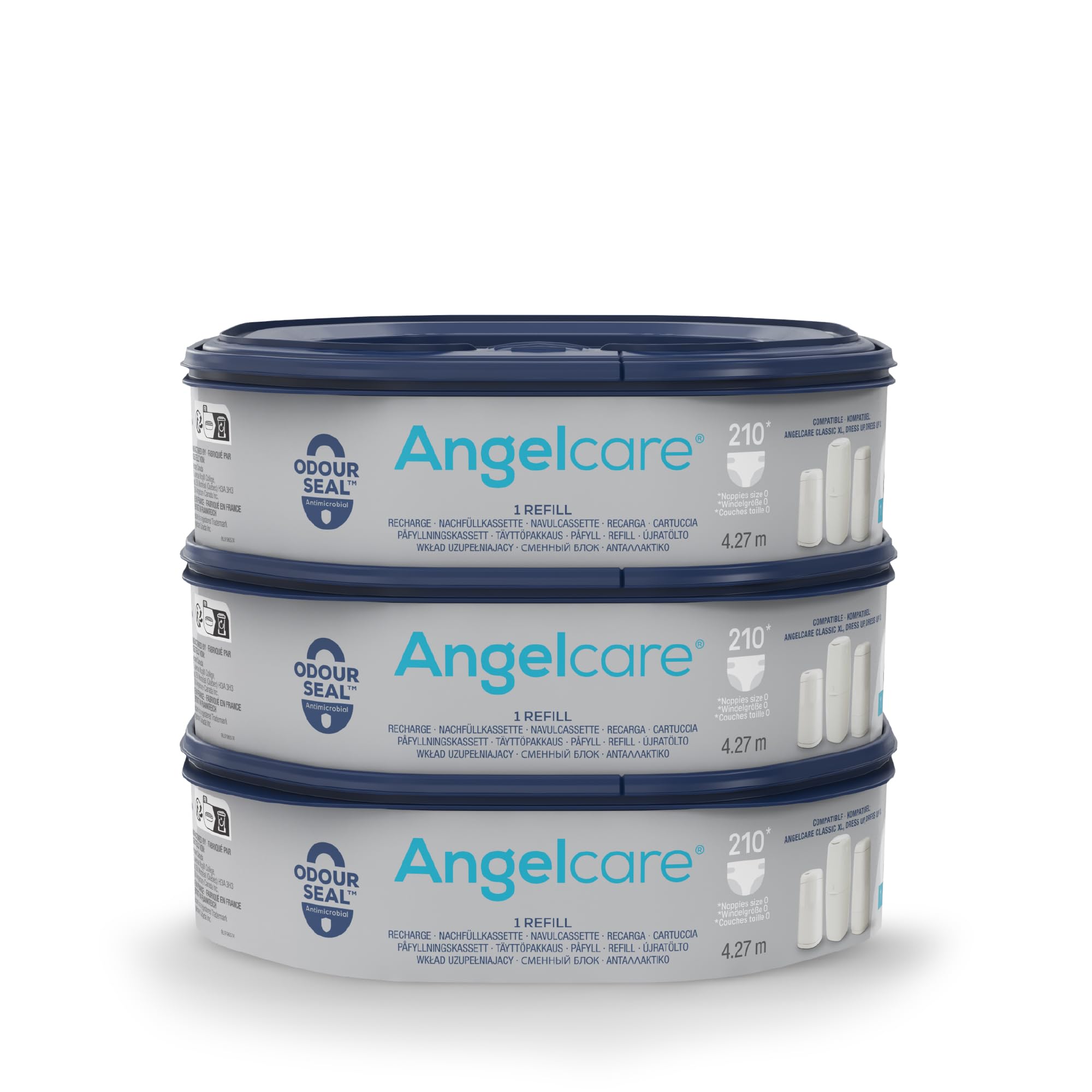 Angelcare Dress-Up Nappy Bin Refill Cassettes