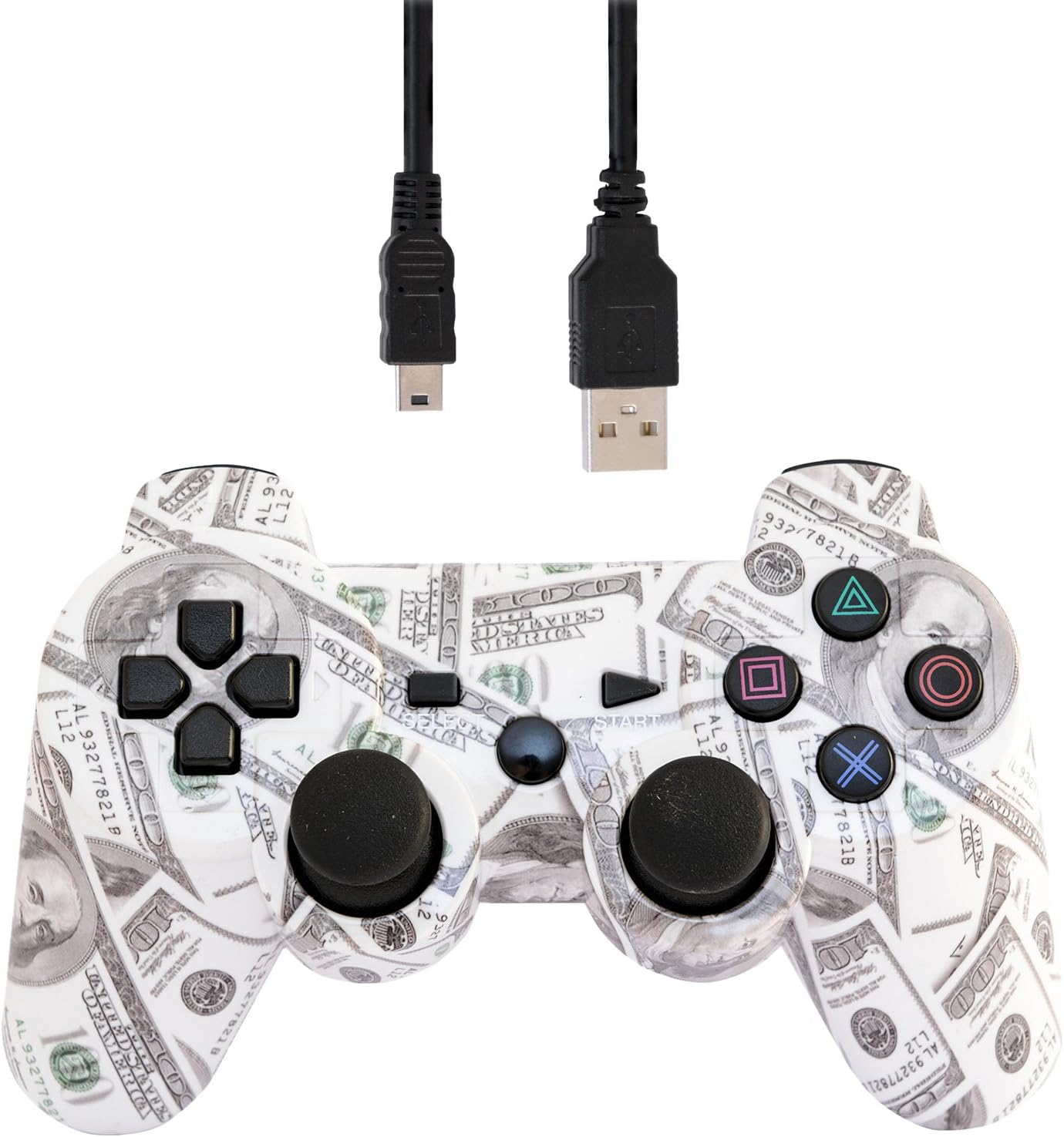 Arsenal Gaming AP3CON4M Money PS3 Bluetooth Controller