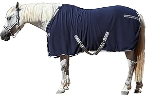 Gallopoff Horse Fleece Cooler, Blanket Liner - 300g Anti-Pilling Fleece | Moisture-Wicking | Cooling & Drying for Post-Workou