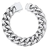 Mens Bracelet Chain 316L Stainless Steel Punk