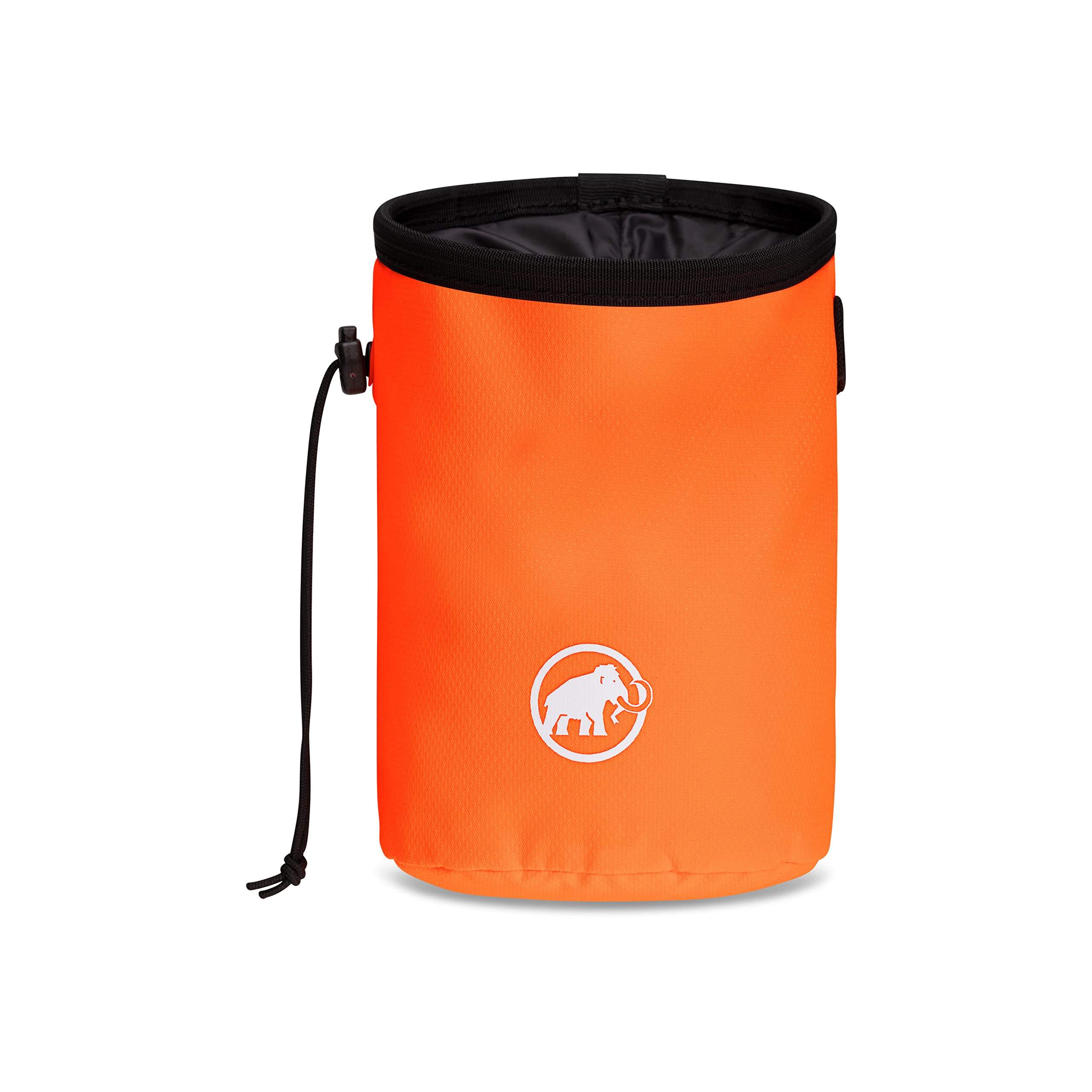 Mammut Gym Basic Chalk Bag | Climbing Accessories, With Adjustable Belt & Brush Holder | One Size, Vibrant Orange