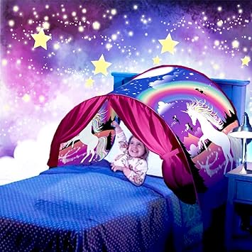unicorn bed tent