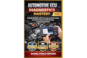 Automotive ECU Diagnostics Mastery: The Complete Hands-On Guide to OBD-II Scanning, Live Data Interpretation, Fault Code Deco