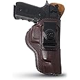 Genuine Leather Iwb Holster for Beretta 92FS Pistol - Tactical Handgun Iwb Leather Holster Beretta - Leather Concealed Carry Holster - Comfortable Appendix Everyday Carry - Maxx Carry Holsters by PH