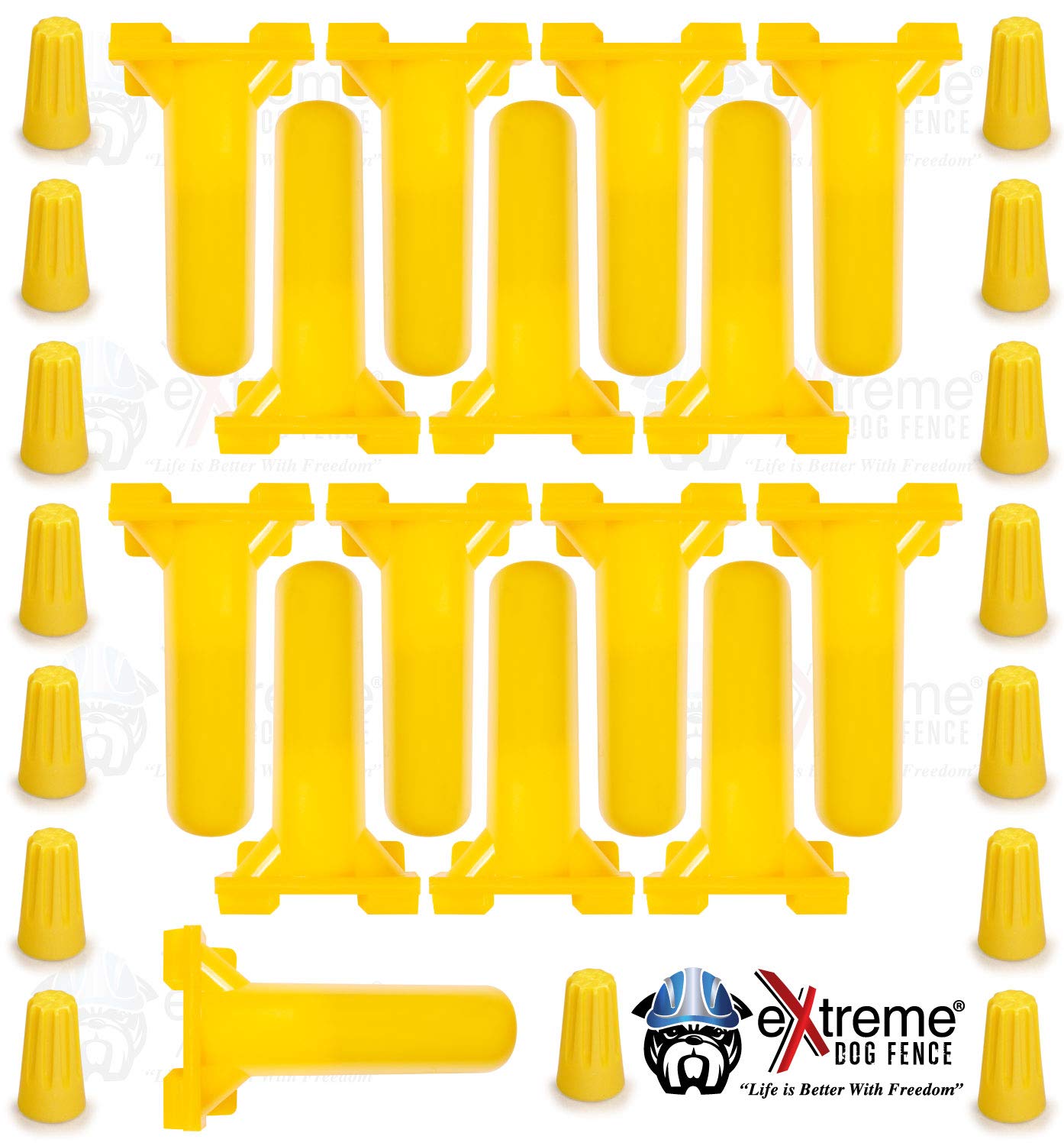 Reviews Waterproof Dog Fence Splice Kits 15Pack of Low Voltage High