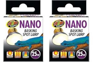 Zoo Med 25W Nano Basking Spot Lamp, 2pk