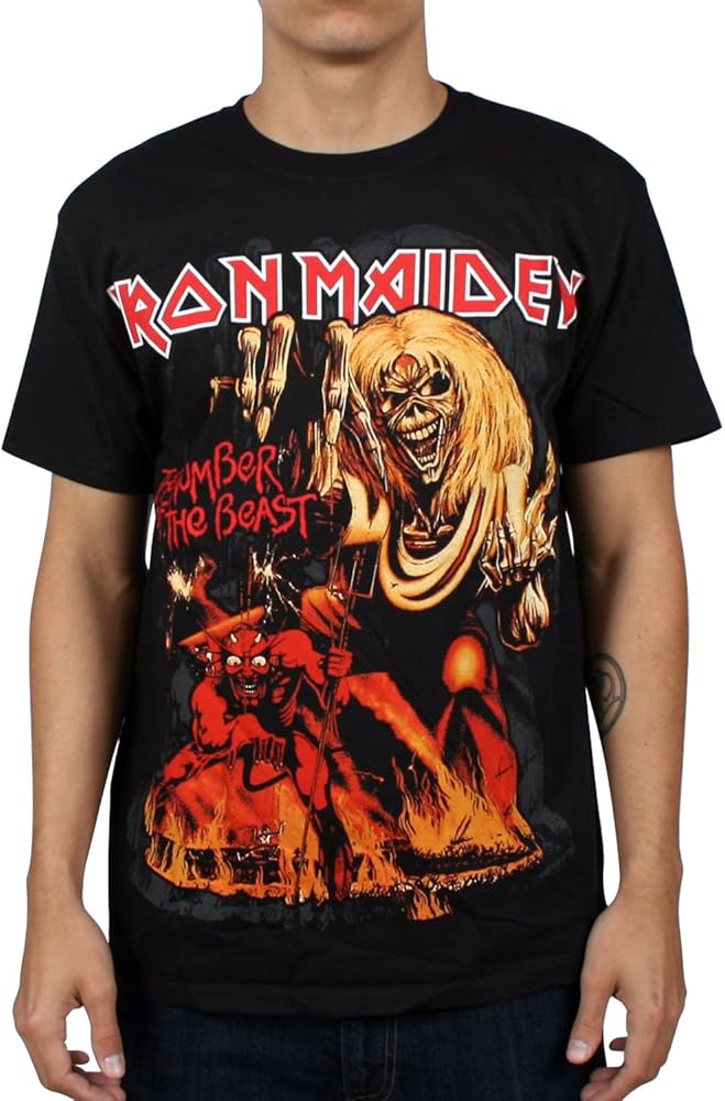 Iron Maiden 666 Number Of The Beast Eddie T Shirt S New 1024223538