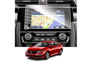 RUIYA Screen Protector Foils GPS Screen Protective Film for 2019-2021 Civic LX EX Touring Si EX-L Sedan Hatchback Car Navigat