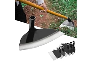 Heavy-Duty Steel Farm Gardening Weeding Hoe Head,Garden Hoe for Weeding,Replacement Handheld Grub Hoe Garden,Hoe Garden Tool 