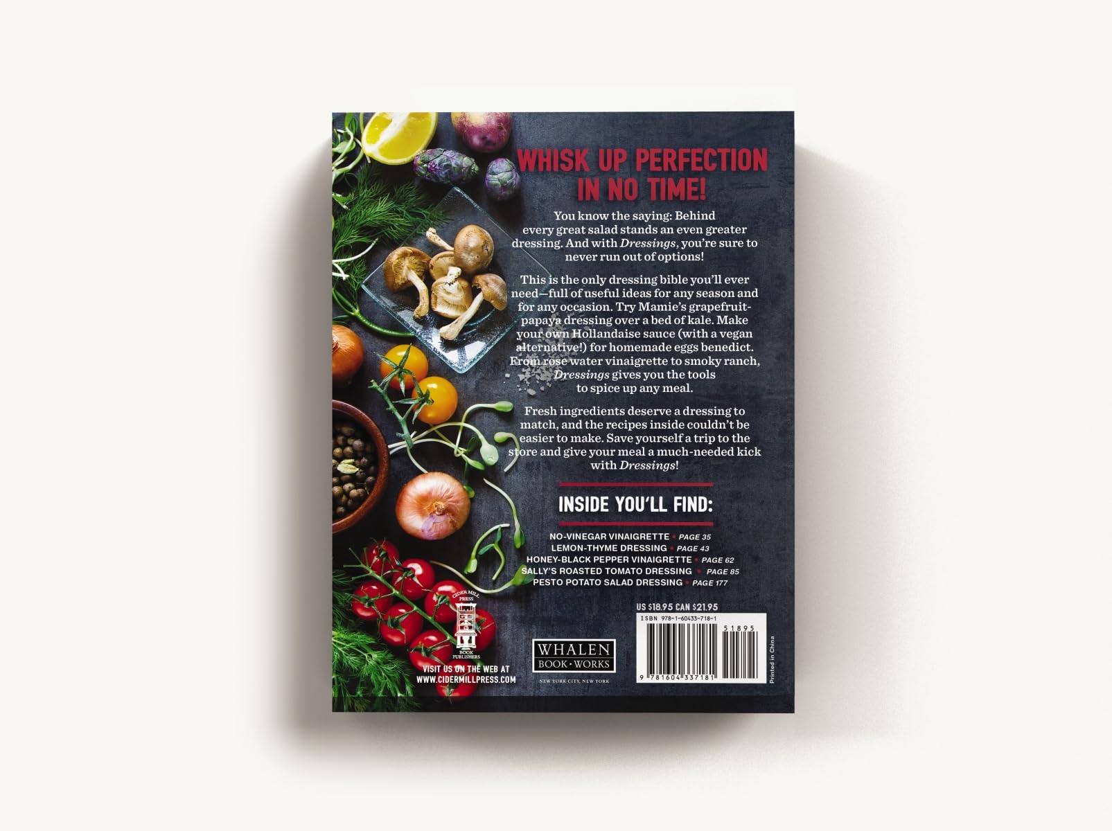 Dressings: Over 200 Recipes for the Perfect Salads, Marinades, Sauces, and Dips (The Art of Entertaining) Dressings: Over 200 Recipes for the Perfect Salads, Marinades, Sauces, and Dips (The Art of Entertaining) Paperback Kindle