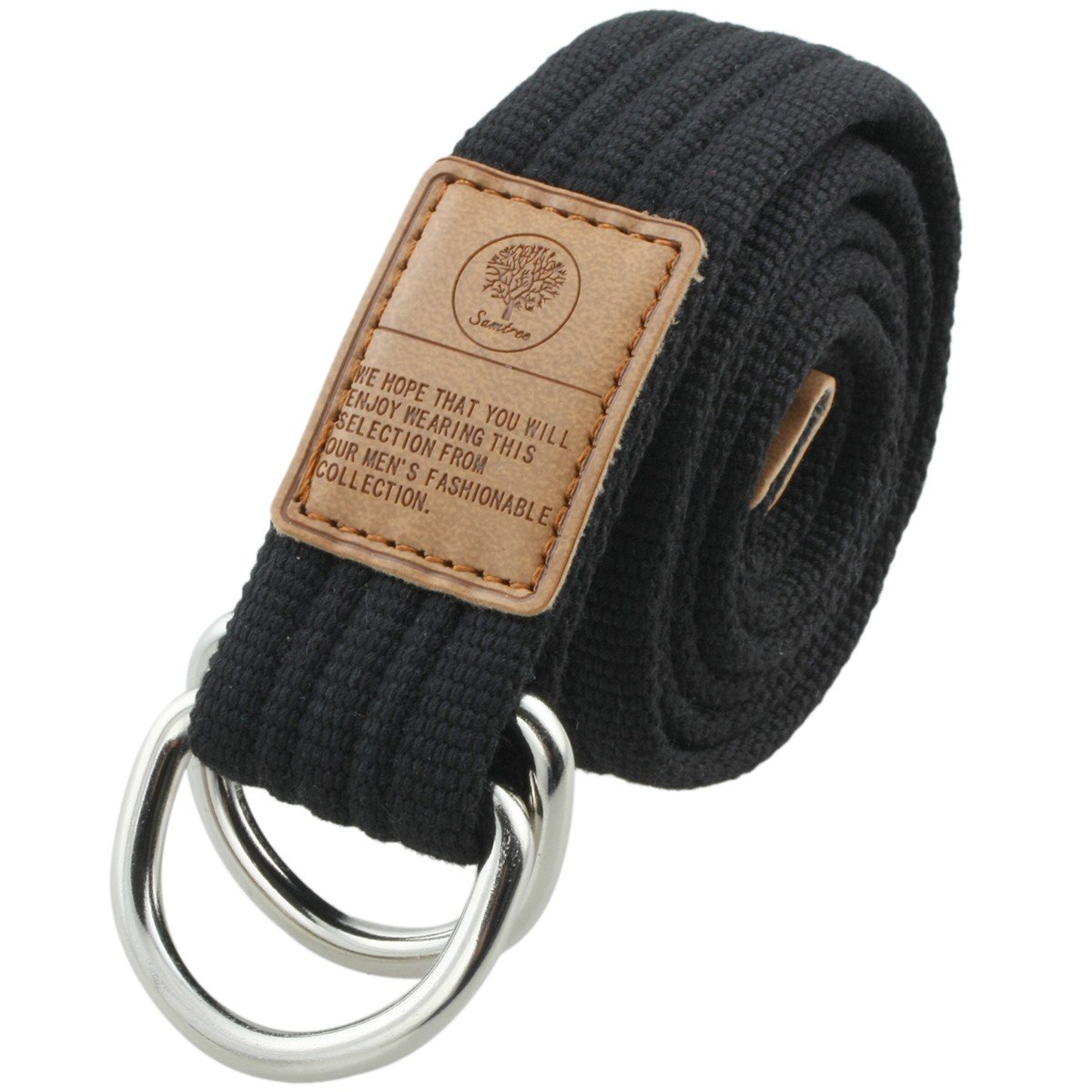 double d buckle belt