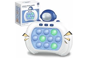 TEAROO Quick Push Pop Game Fidget Toys Pro for Kids Adults, Handheld Game Fast Puzzle Game Animal Machine, Push Bubble Stress Toy, Relief Party Favors, Brithday Gifts for Kids