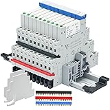 ZJWZJH 10Pcs Miniature Electromagnetic Relay 24V