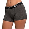 Vlez Star Heather Grey 2XL Modern Underpants for Plus-size Women - 1 Count