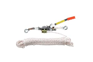 Maasdam A-100 3/4-Ton Capacity Rope Puller with 100-Feet of 1/2-Inch Diameter Rope