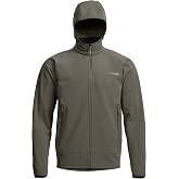 SITKA Alpha Fleece Hooded Jacket - Mens Waterproof Jacket for Fishing Hunting Hiking