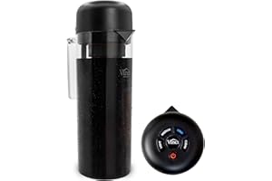 VINCI Express 2 Electric Cold Brew Coffee Maker: 37 oz., Fast, Customizable, Low-Acid Brews with Patented Circle Flow Technology, 3 Brew Settings, Self-Cleaning Function (Plastic Carafe)