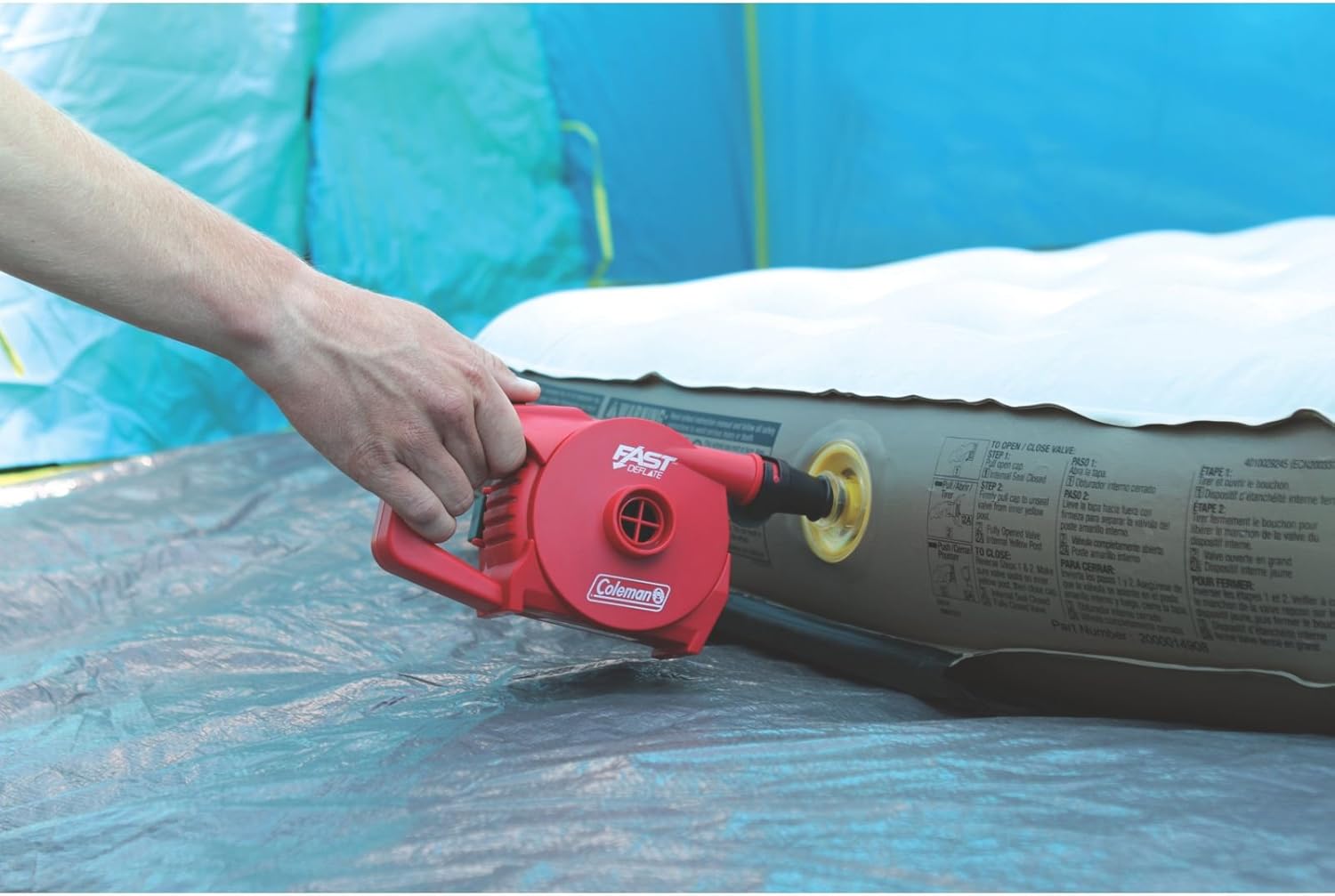 Coleman Air Pump | QuickPump 4D Battery Air Pump: Sports & Outdoors