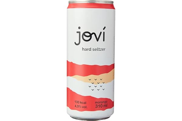 Joví Hard Seltzer Morango 310ml