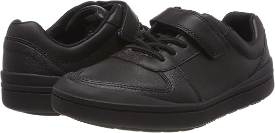 rock verve kid black leather