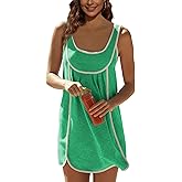 Athlisan Womens Summer Athletic Sleeveless Mini Dress Casual Oversized Workout Tennis Dress Sundress