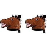 Beistle Plush Horse Head Hat Pack of 2