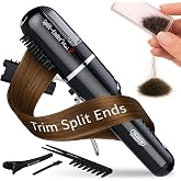 Split-Ender Mini 2 &ndash; Original Cordless Split End Hair Trimmer for Dry, Damaged, Brittle, Curly, Frizzy, or Straight Hair &ndash; Rechargeable Hair Clipper, Home Styling Tool for Split Ends (Black)